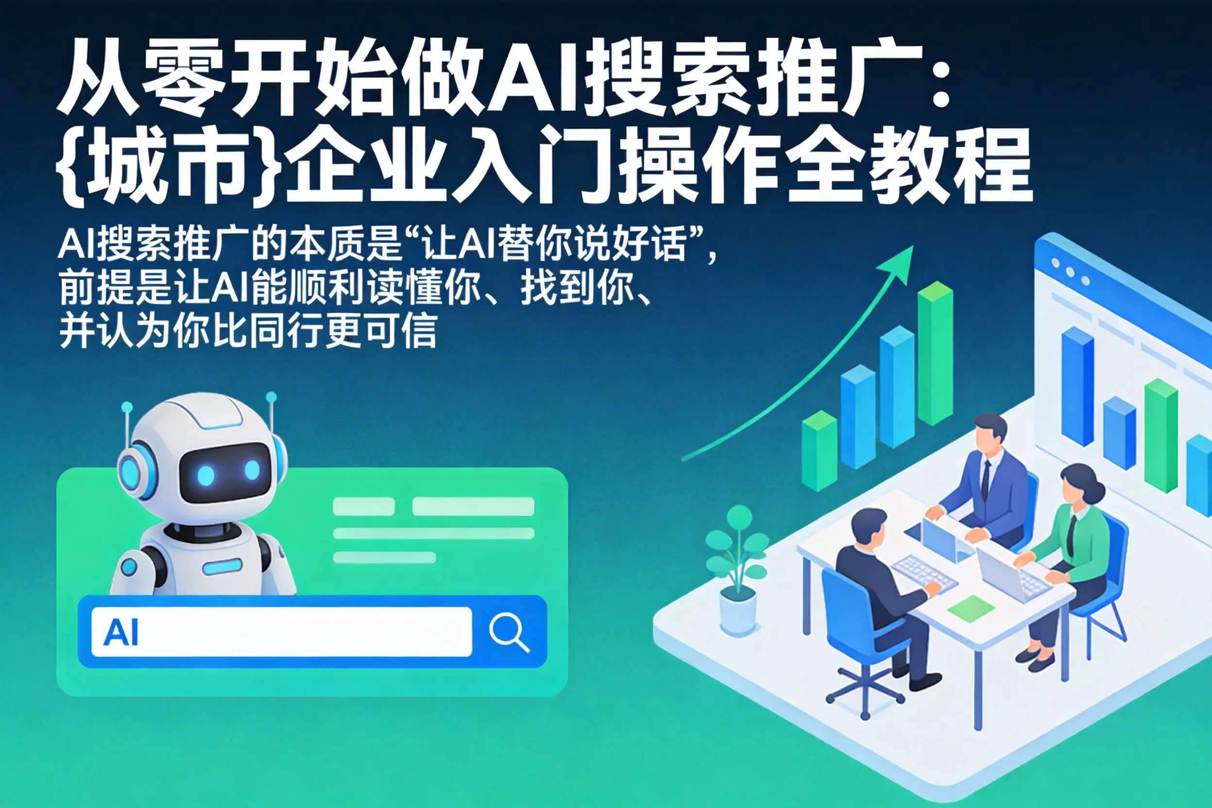 从零开始做AI搜索推广：南京企业入门操作全教程