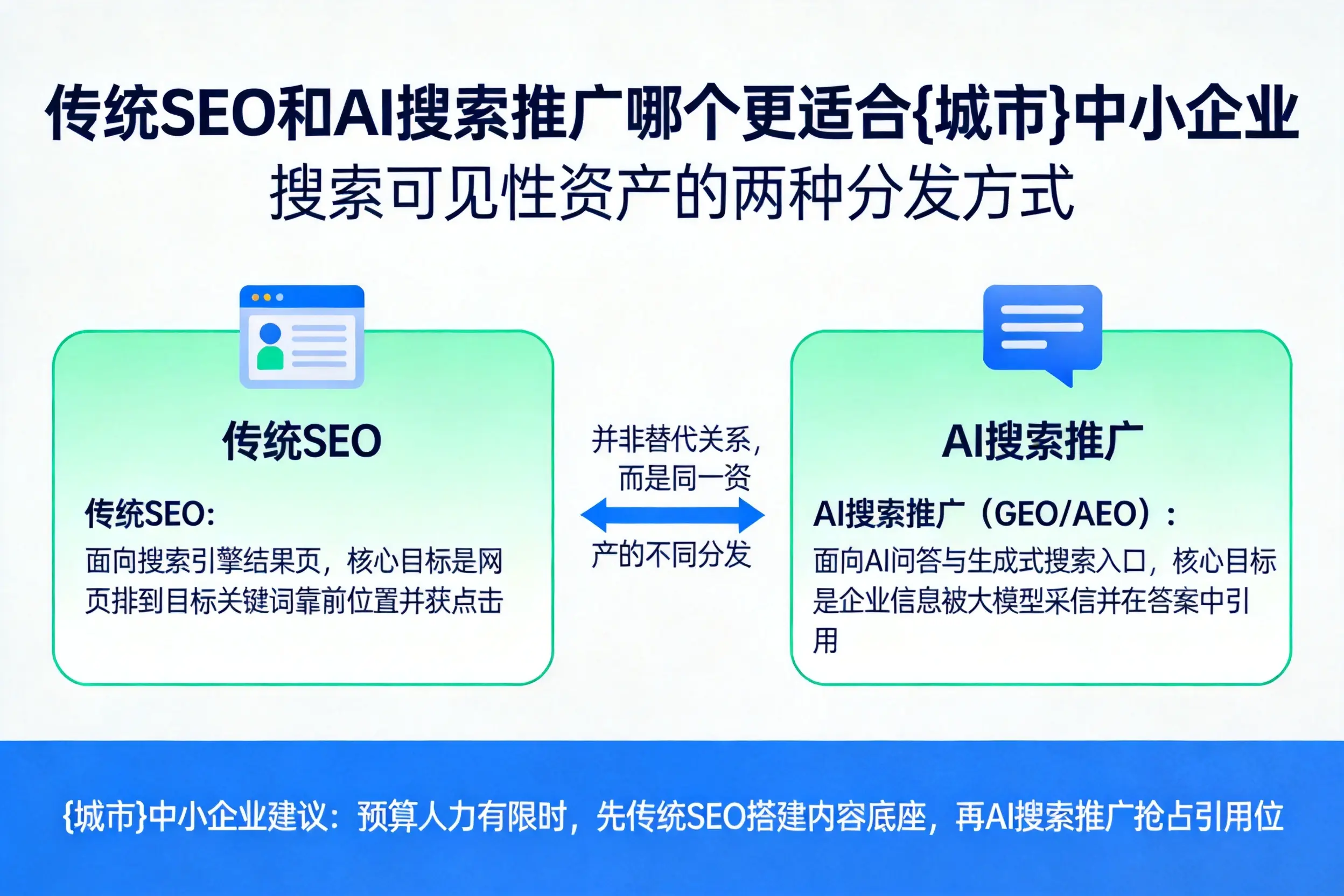 传统SEO和AI搜索推广哪个更适合南京中小企业