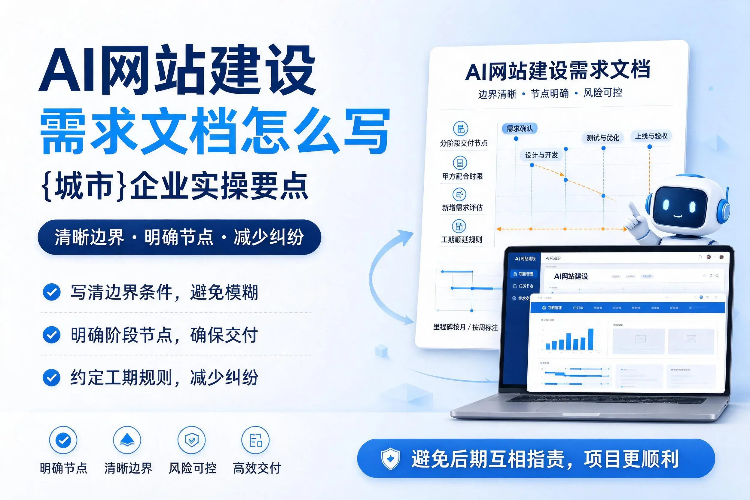 AI网站建设需求文档怎么写，南京企业实操要点